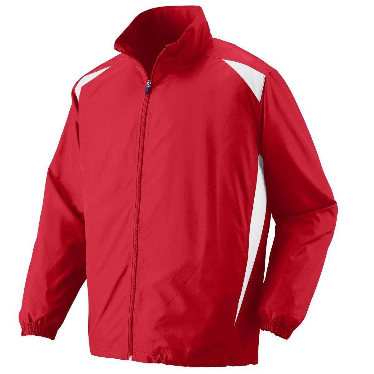 Augusta 3700 Premier Jacket - Red White - HIT a Double