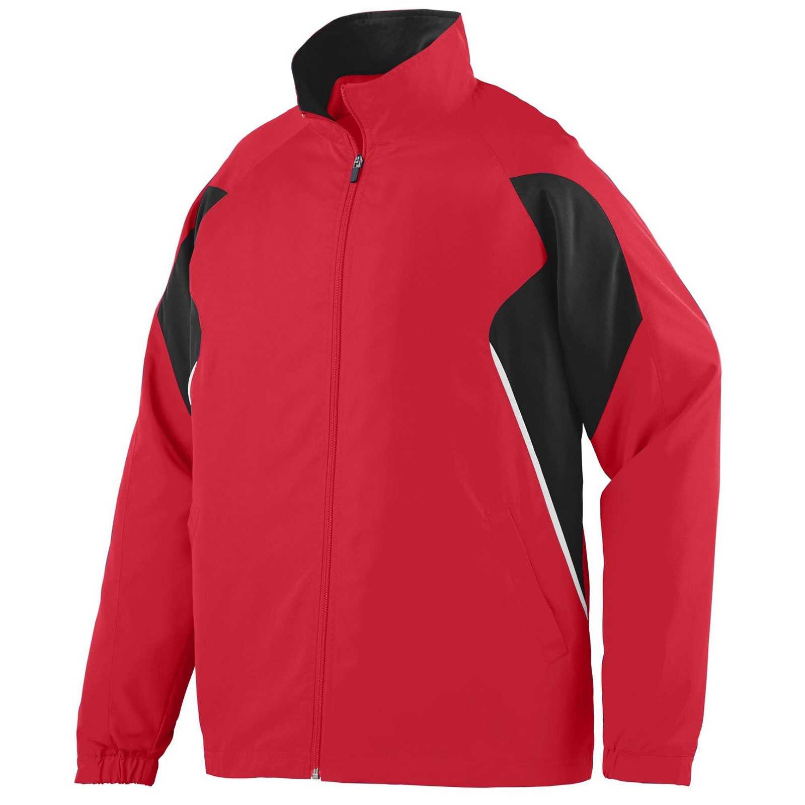 Augusta 3730 Fury Jacket - Red Black White - HIT a Double