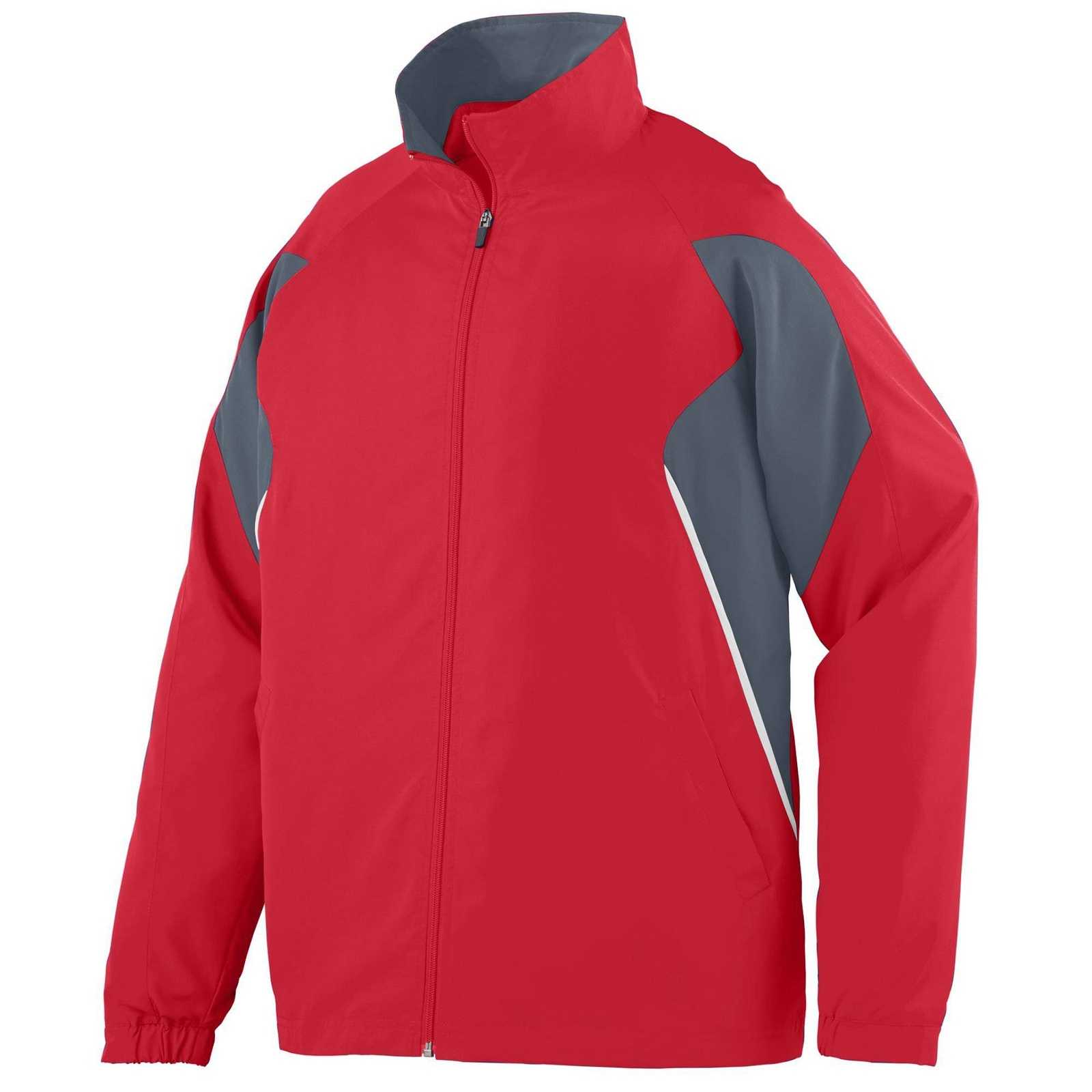 Augusta 3730 Fury Jacket - Red Graphite White - HIT a Double
