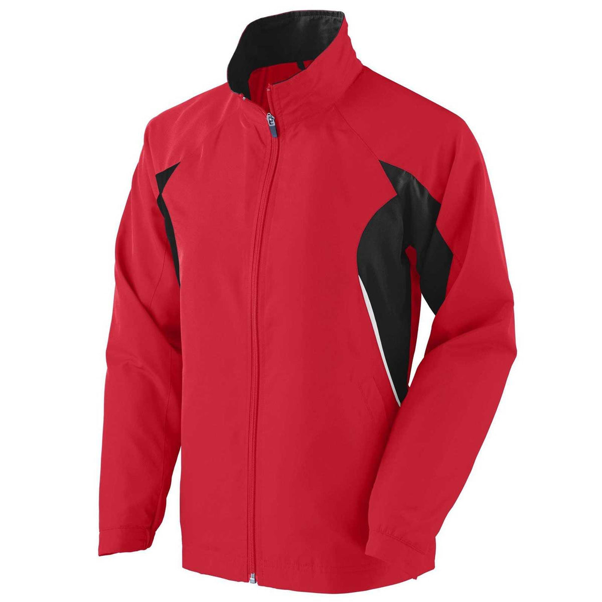 Augusta 3732 Ladies Fury Jacket - Red Black White - HIT a Double