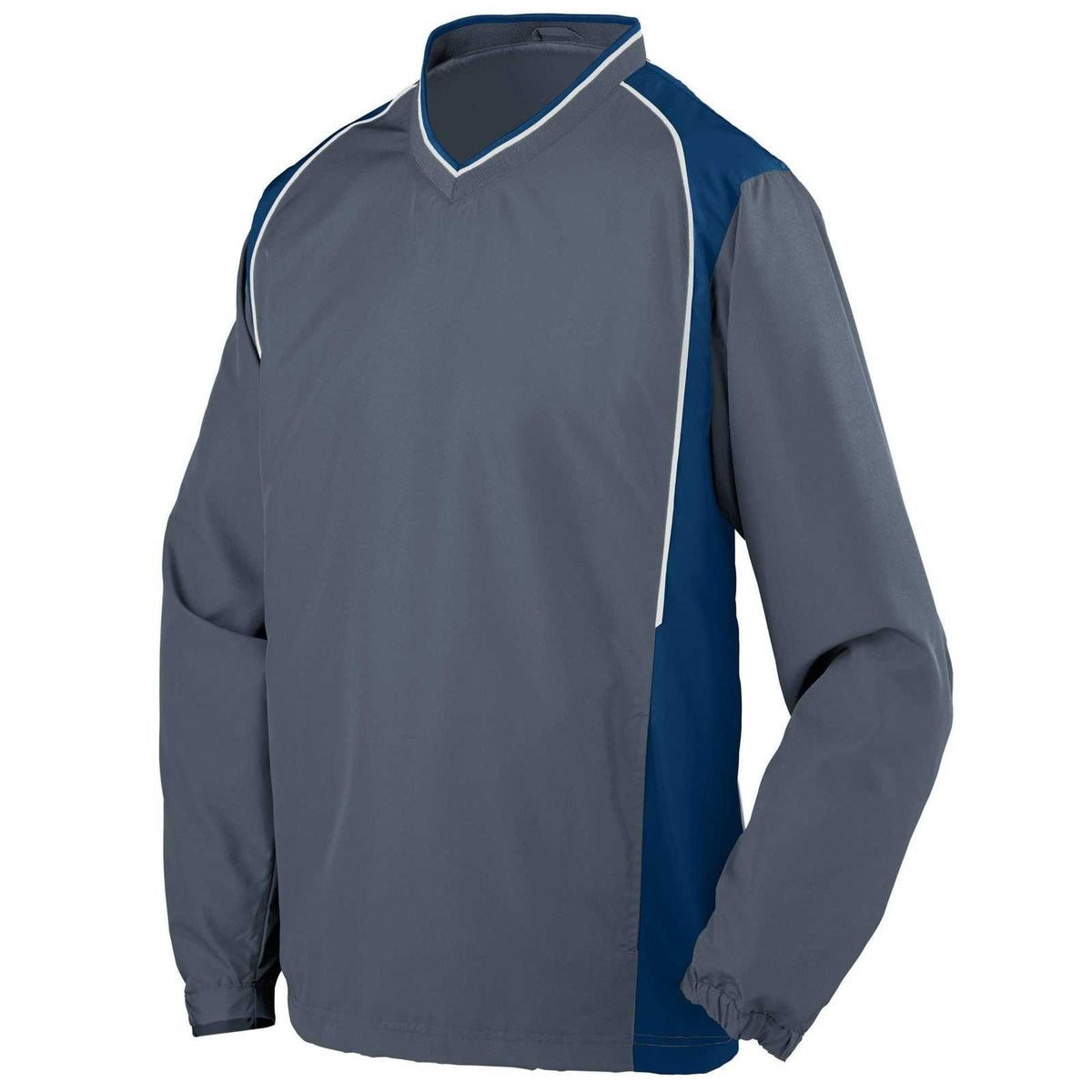 Augusta 3745 Roar Pullover - Graphite Navy White - HIT a Double