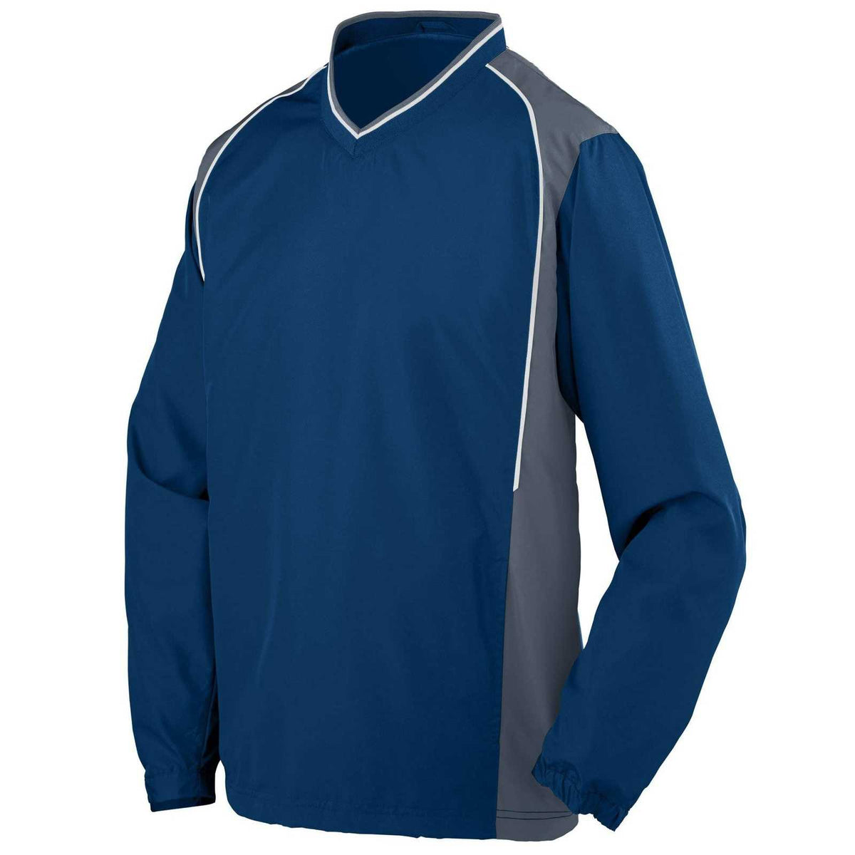 Augusta 3745 Roar Pullover - Navy Graphite White - HIT a Double