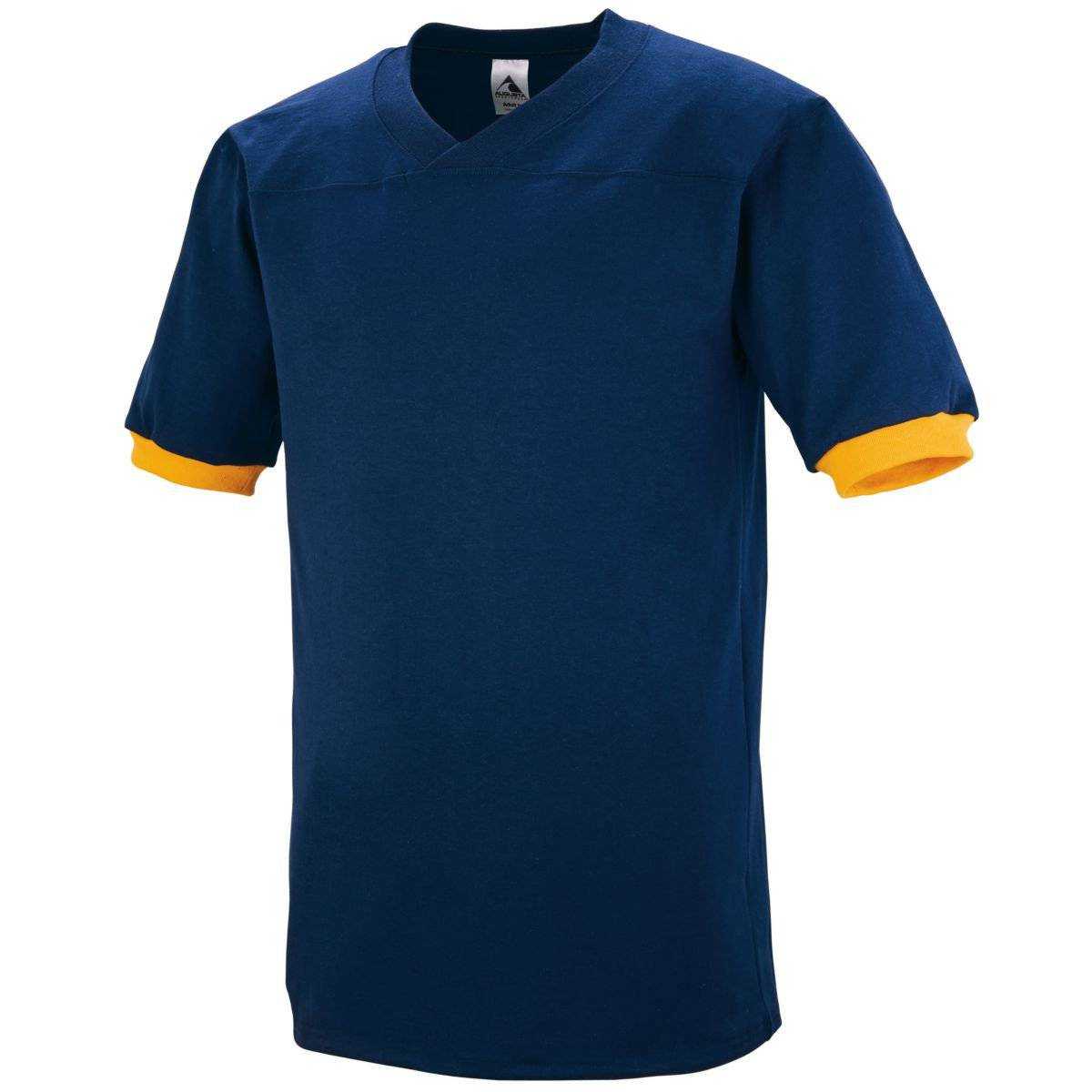 Augusta 374 Fraternity Jersey - Navy Gold - HIT a Double