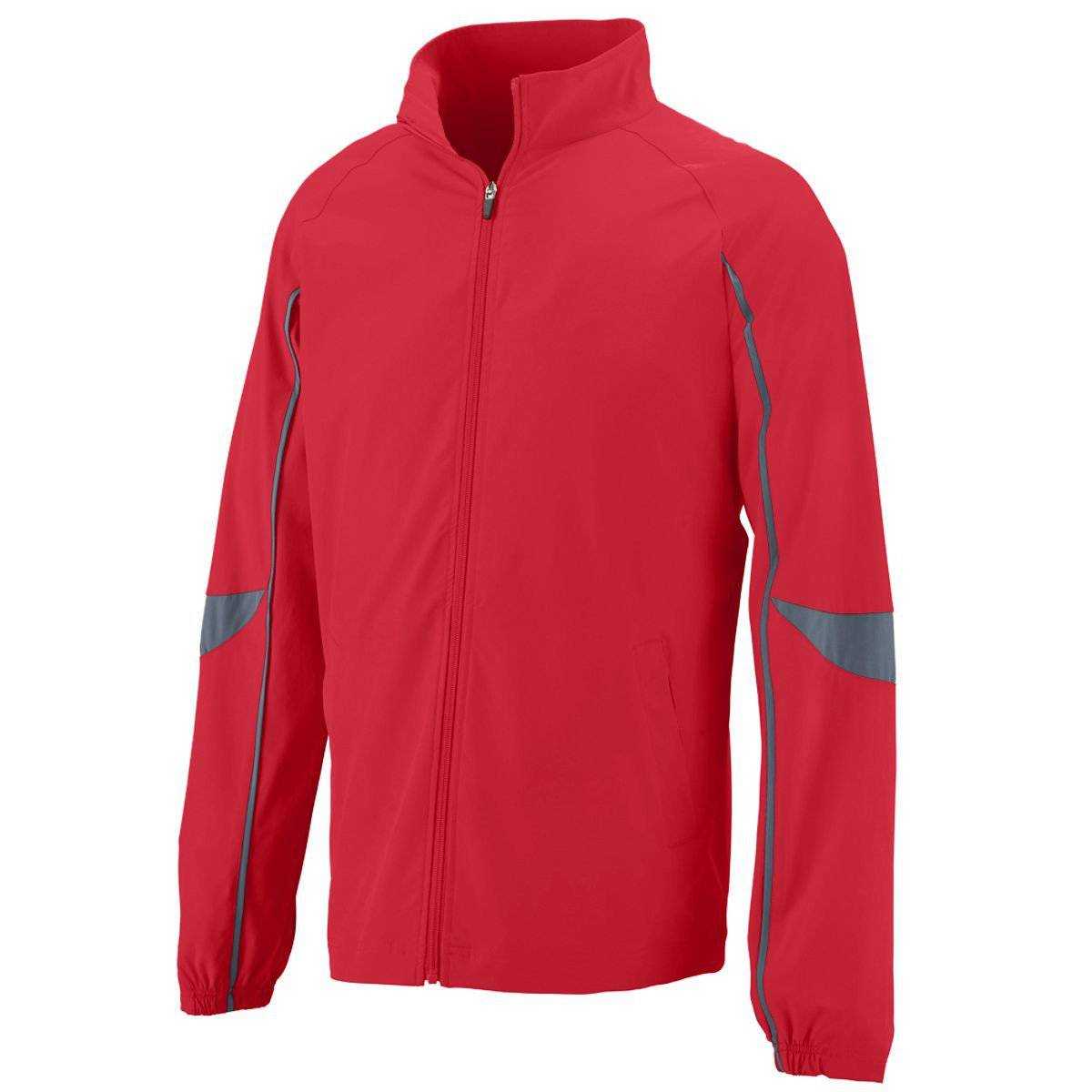 Augusta 3780 Quantum Jacket - Red Dark Gray - HIT a Double