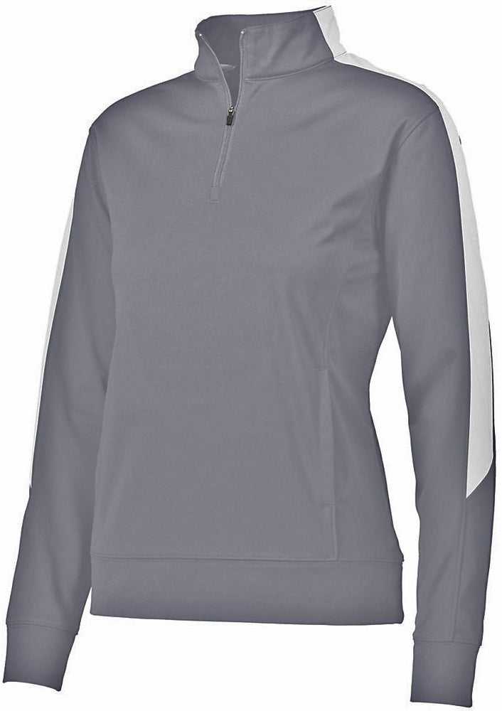 Augusta 4388 Ladies Medalist 2.0 Pullover - Graphite White - HIT a Double