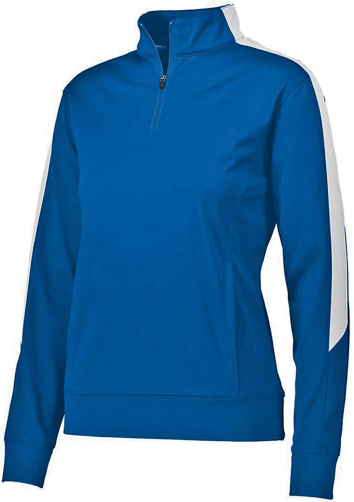 Augusta 4388 Ladies Medalist 2.0 Pullover - Royal White - HIT a Double