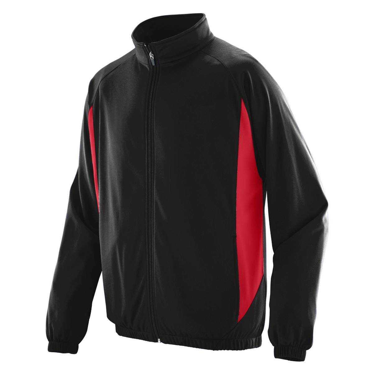 Augusta 4390 Medalist Jacket - Black Red - HIT a Double