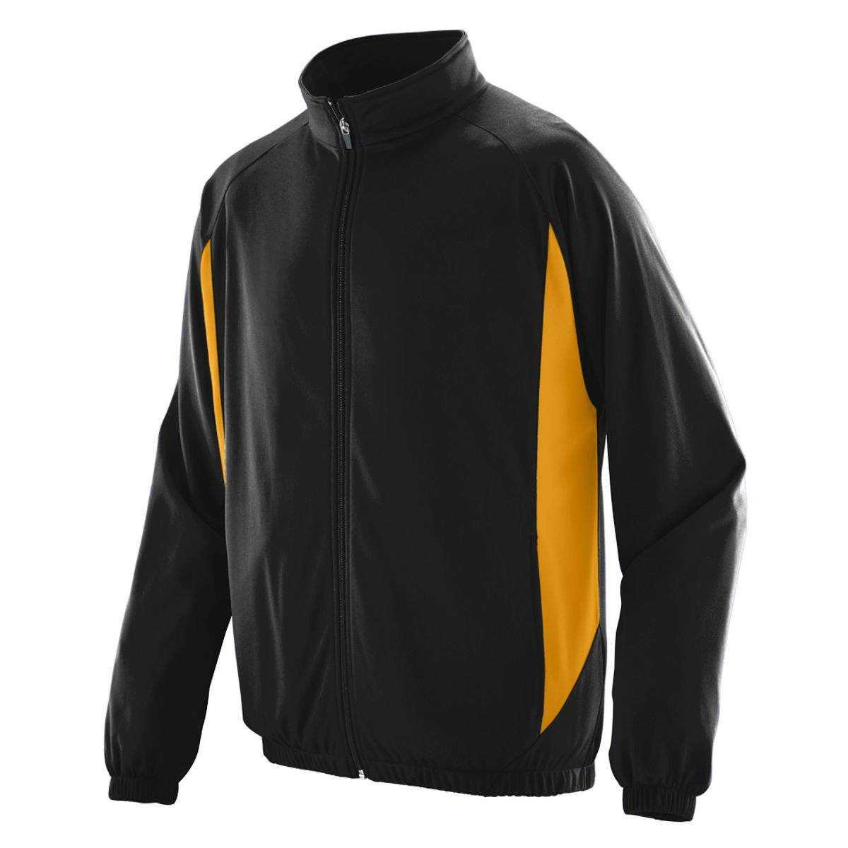 Augusta 4391 Medalist Jacket - Youth - Black Gold - HIT a Double