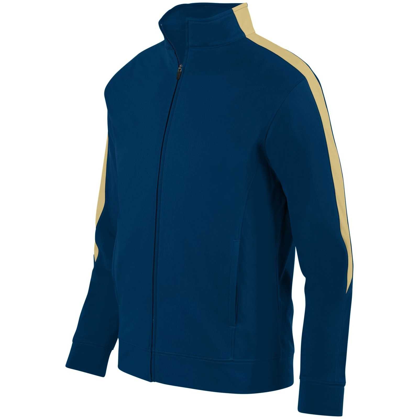 Augusta 4396 Youth Medalist Jacket 2.0 - Navy Vegas Gold - HIT a Double