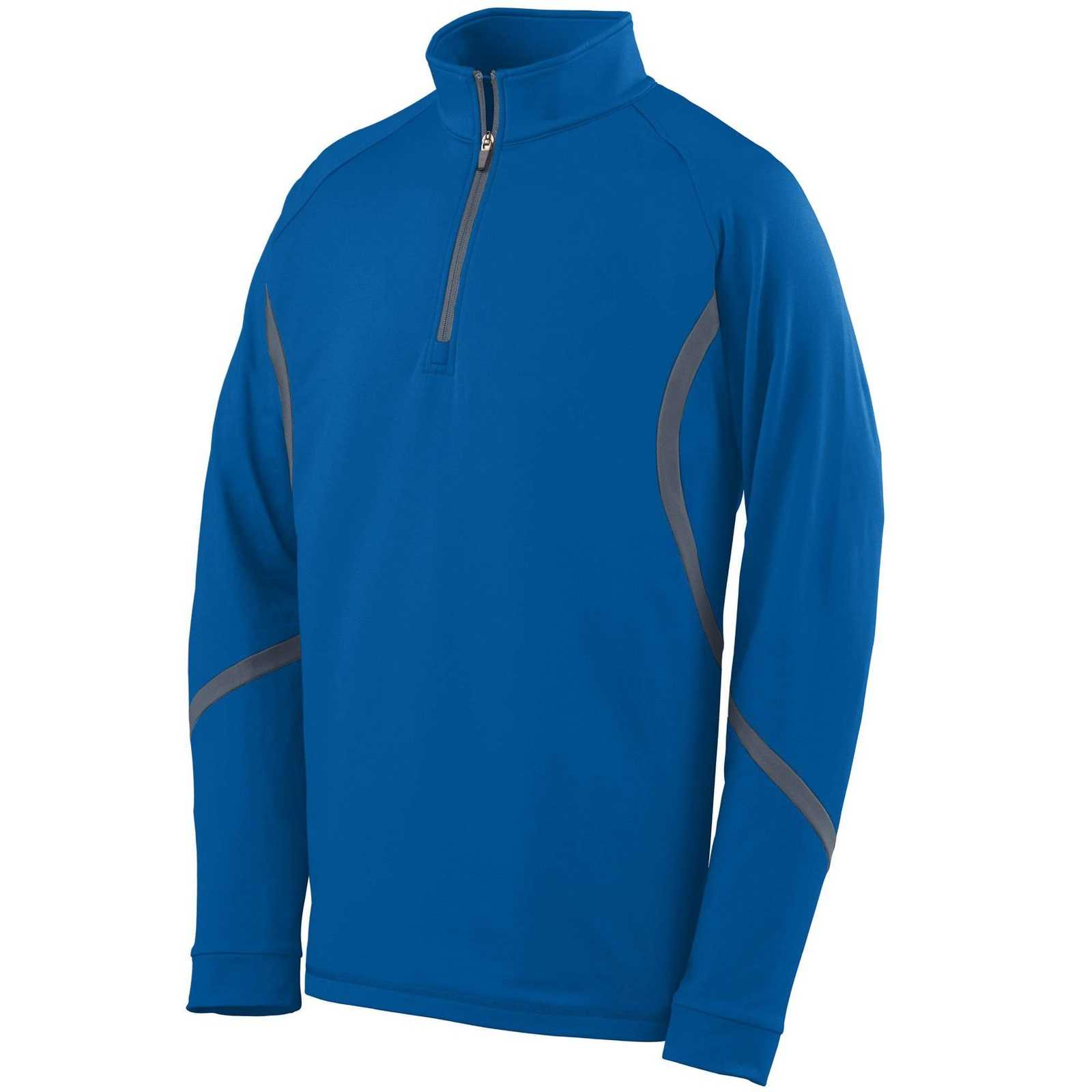 Augusta 4760 Zeal Pullover - Royal Graphite - HIT a Double - 1
