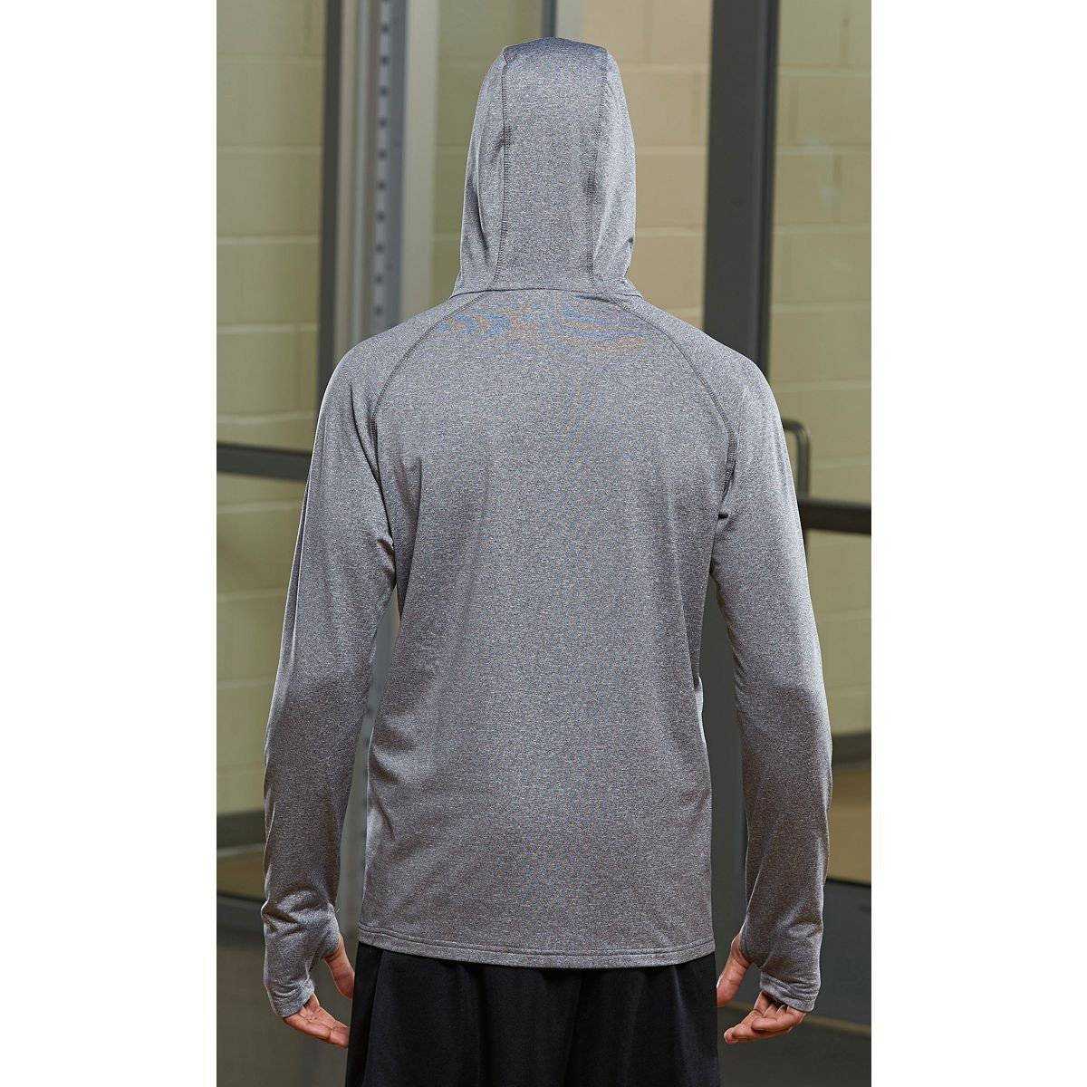 Augusta 4762 Zeal Hoody - Graphite Heather Black - HIT a Double - 2