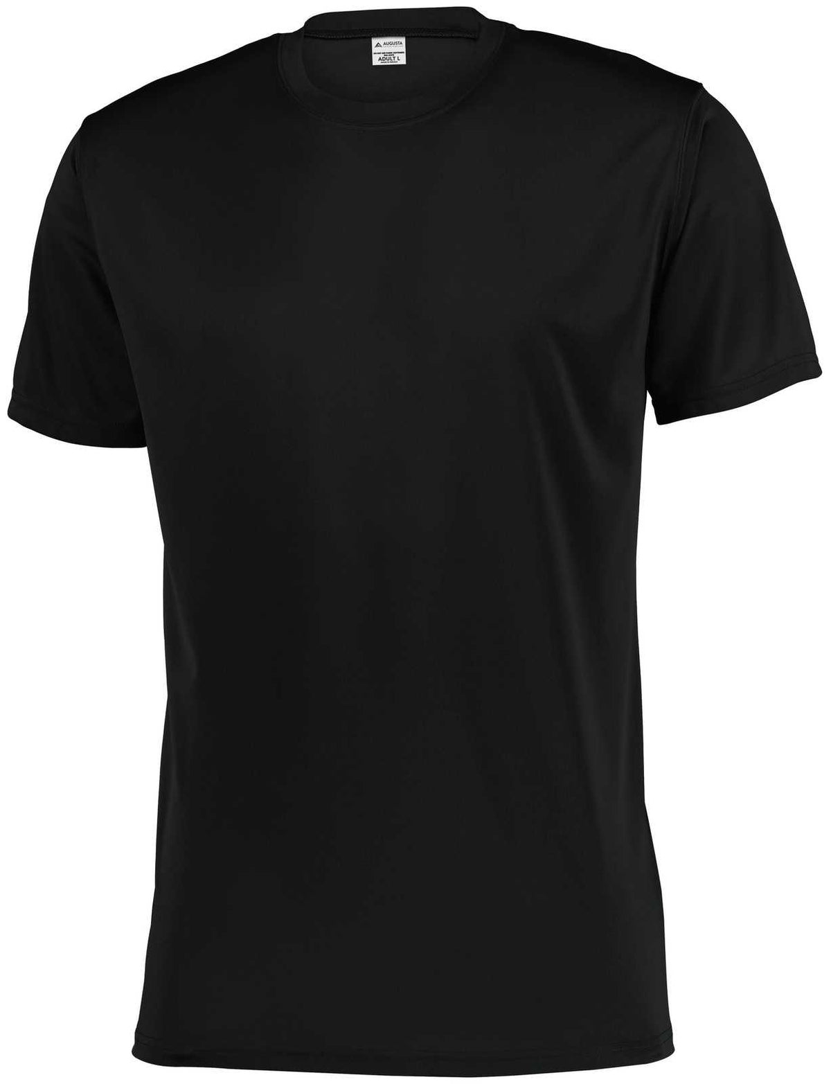 Augusta 4790 Attain Wicking Set-In Sleeve Tee - Black - HIT a Double