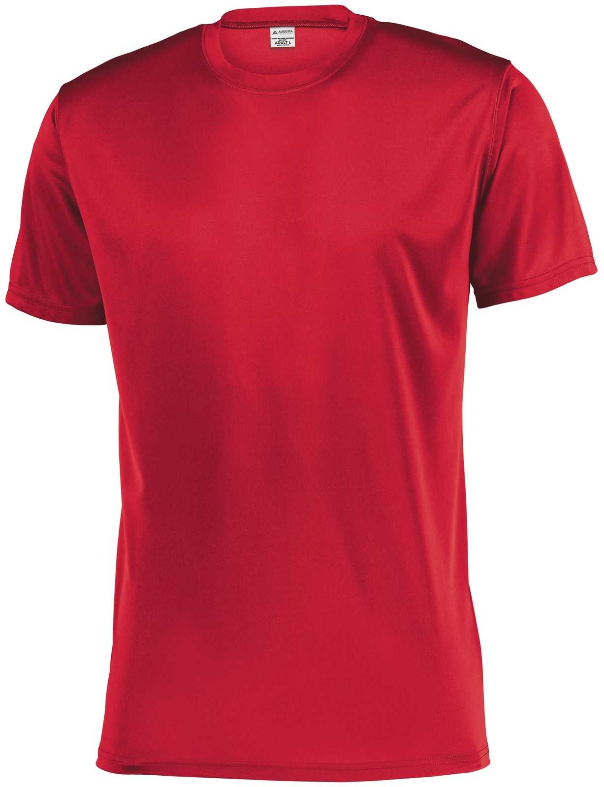 Augusta 4790 Attain Wicking Set-In Sleeve Tee - Red - HIT a Double