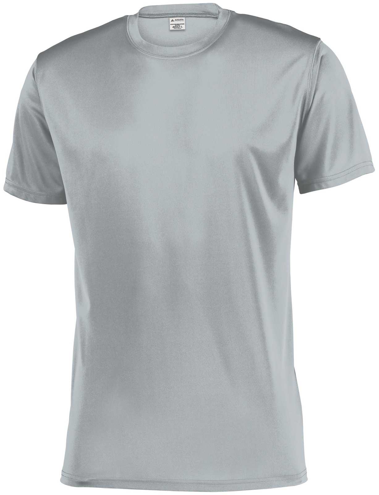 Augusta 4791 Youth Attain Wicking Set-In Sleeve Tee - Silver - HIT a Double - 1
