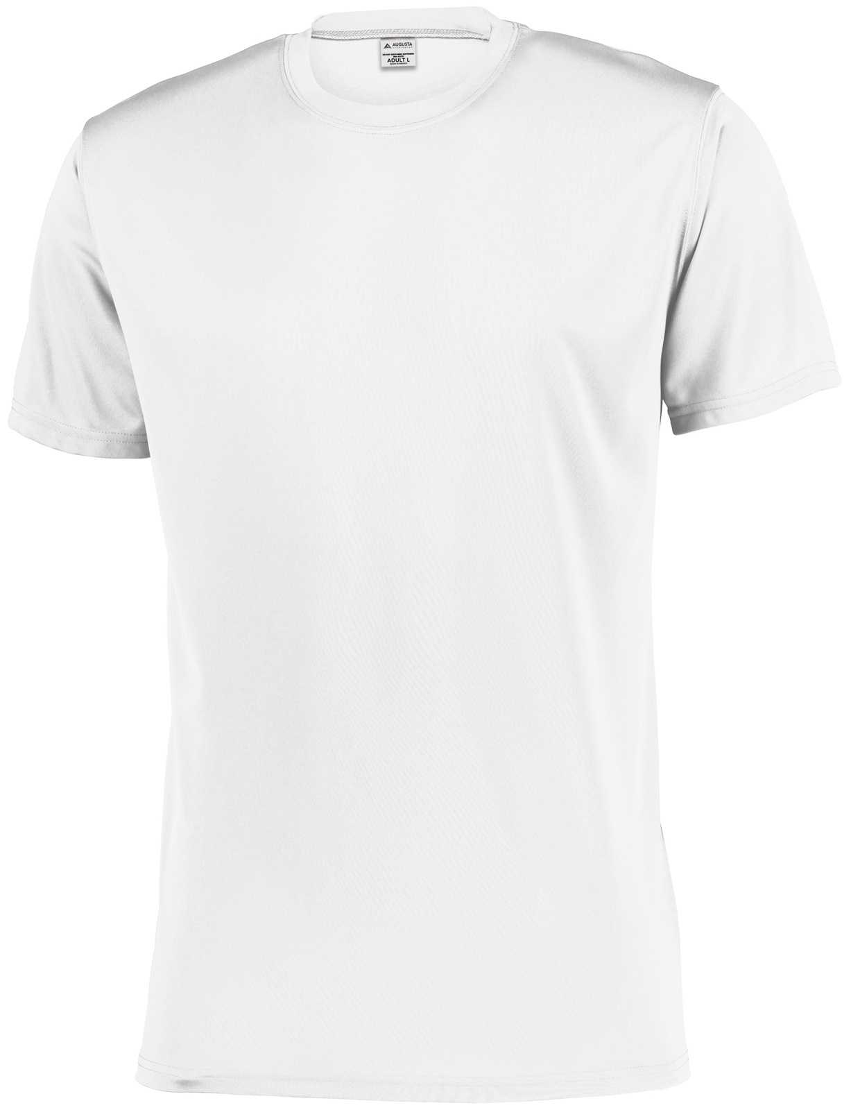 Augusta 4791 Youth Attain Wicking Set-In Sleeve Tee - White - HIT a Double