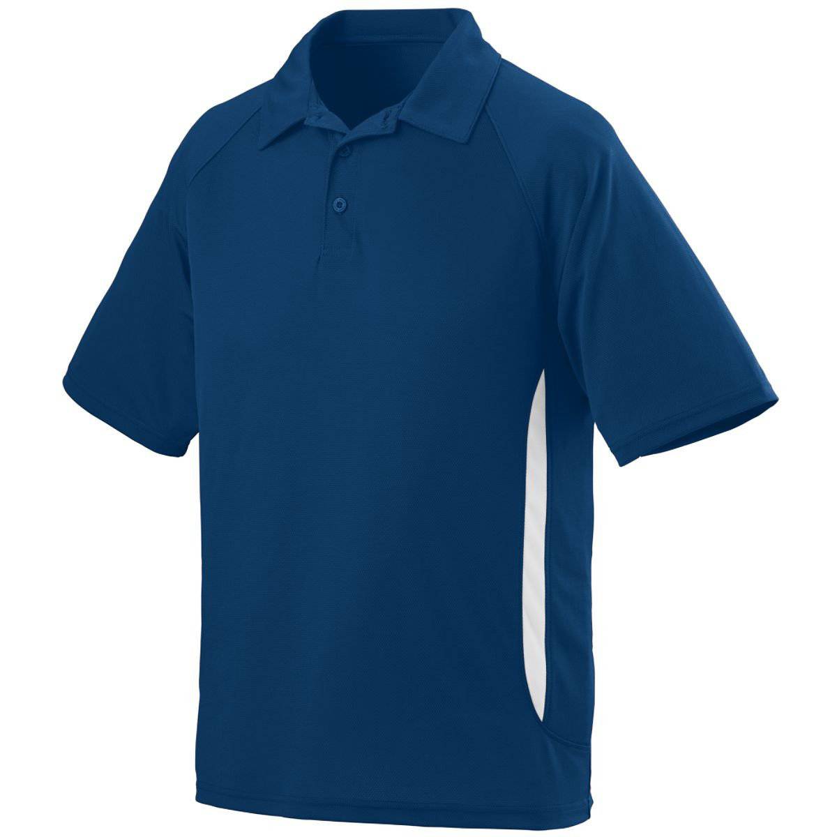 Augusta 5005 Mission Sport Shirt - Navy White - HIT a Double