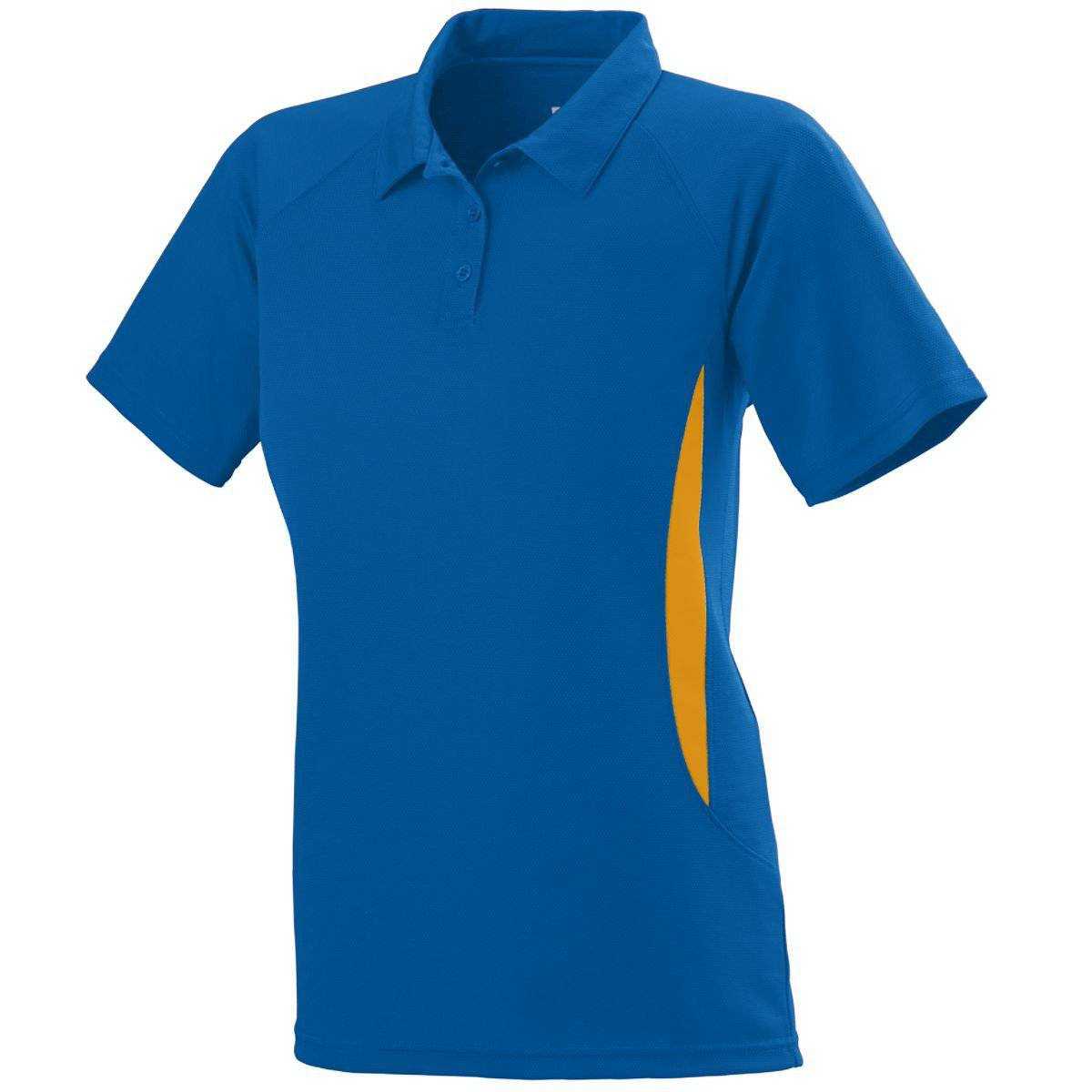 Augusta 5006 Ladies Mission Sport Shirt - Royal Gold - HIT a Double