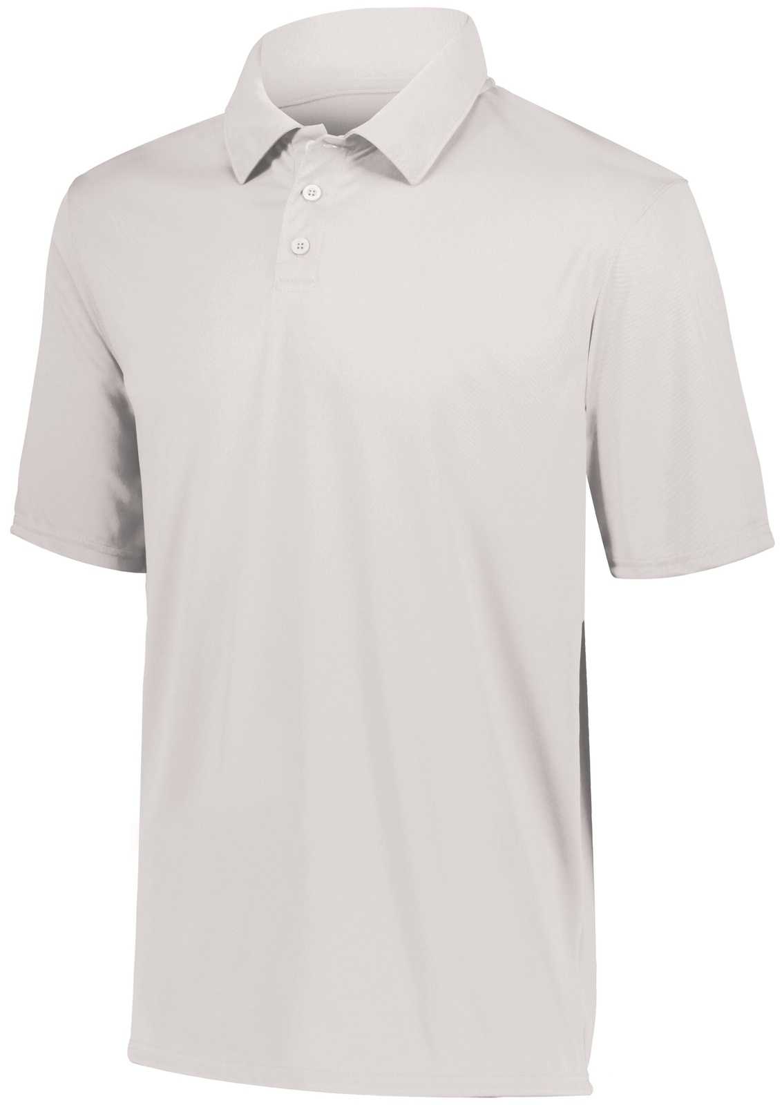 Augusta 5018 Youth Vital Polo - White - HIT a Double