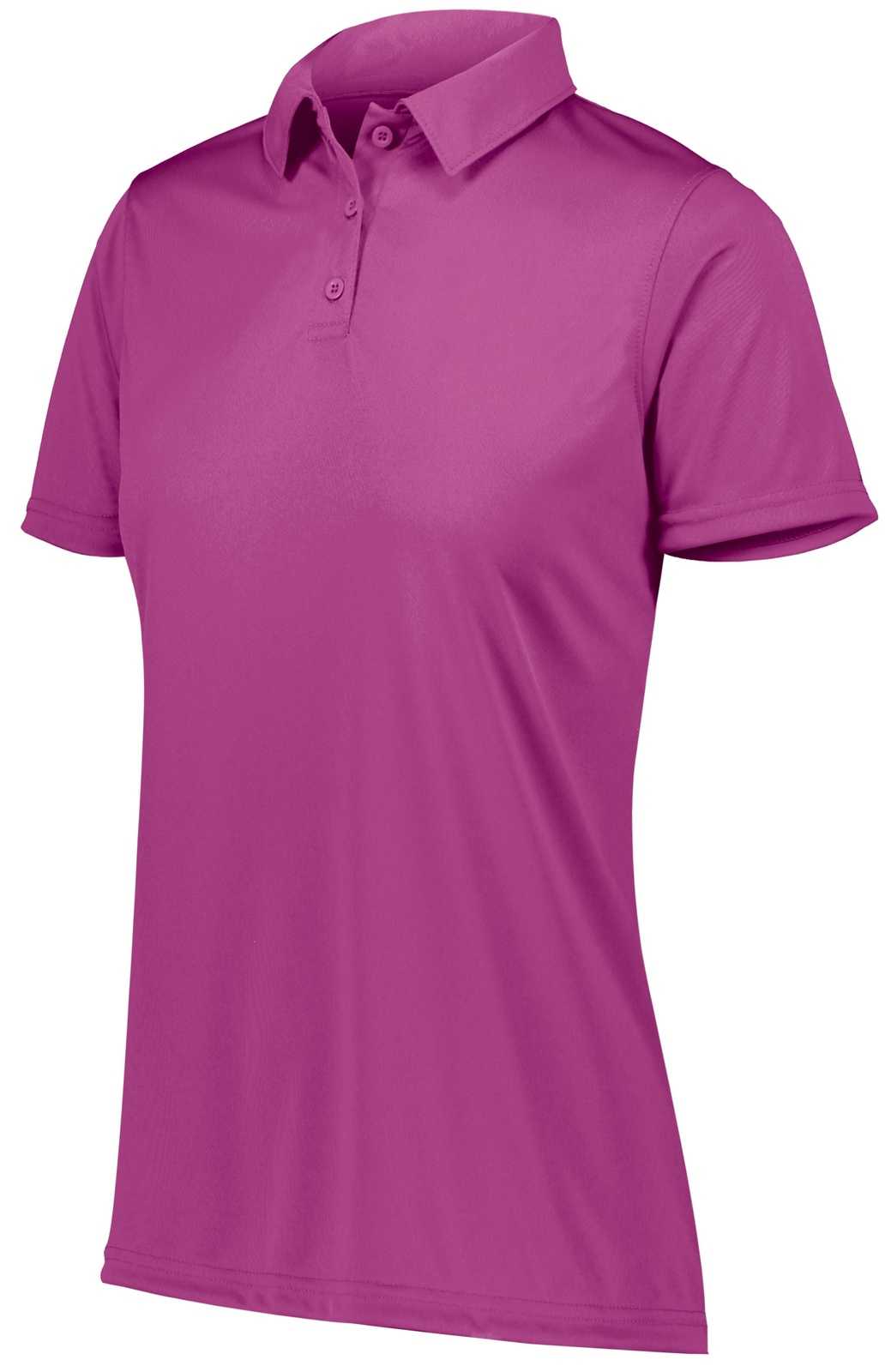 Augusta 5019 Ladies Vital Polo - Power Pink - HIT a Double