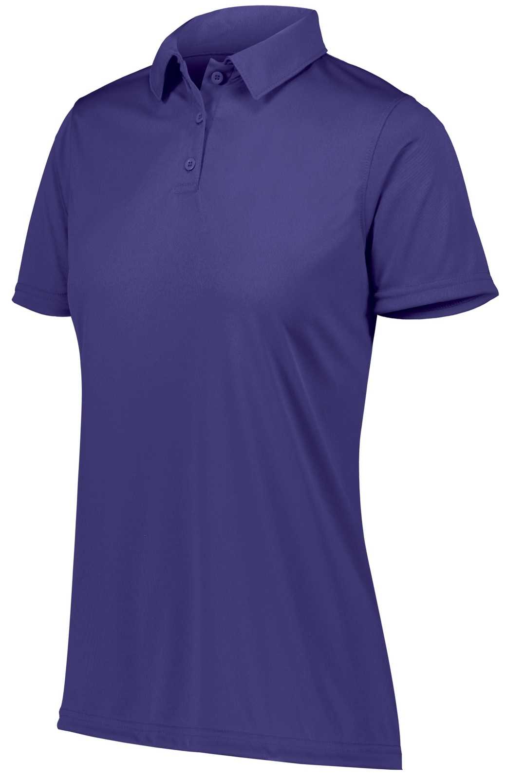 Augusta 5019 Ladies Vital Polo - Purple (Hlw) - HIT a Double