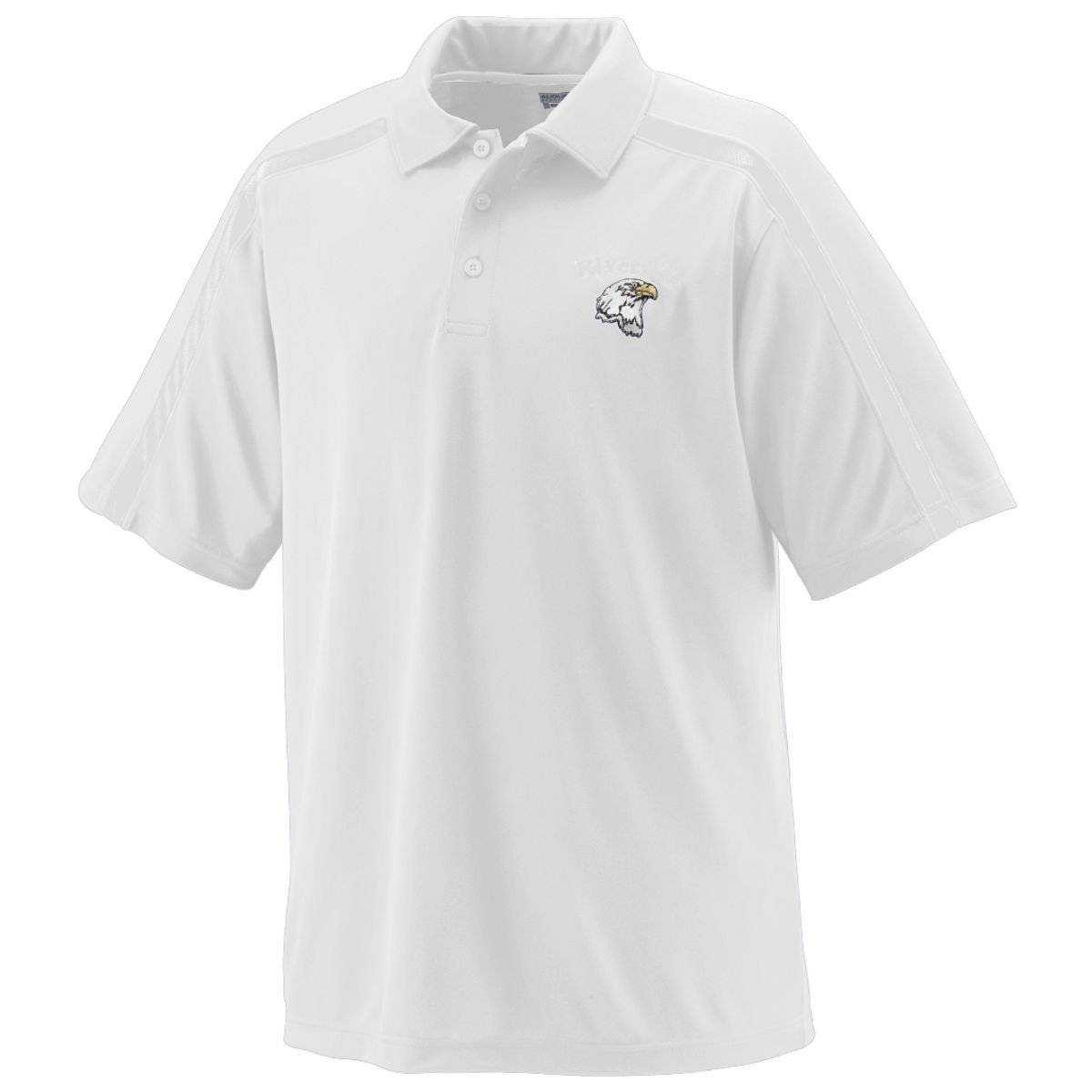 Augusta 5025 Playoff Sport Shirt - White - HIT a Double