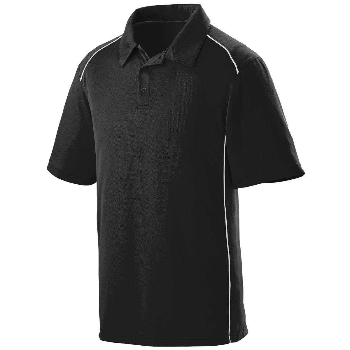 Augusta 5091 Winning Streak Sport Shirt - Black White - HIT a Double