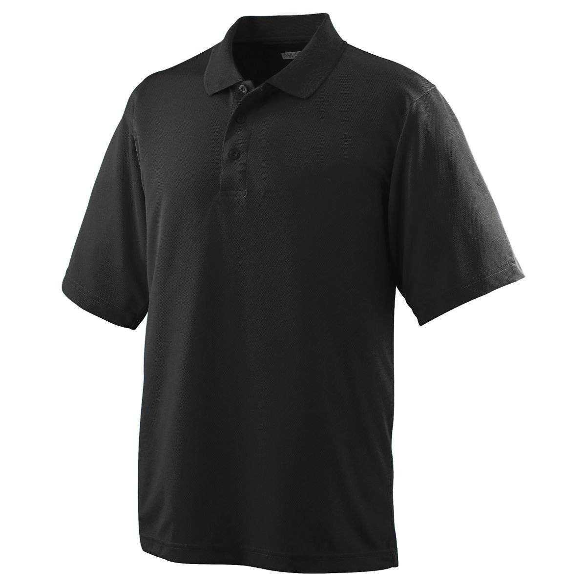 Augusta 5095 Wicking Mesh Sport Shirt - Black - HIT a Double