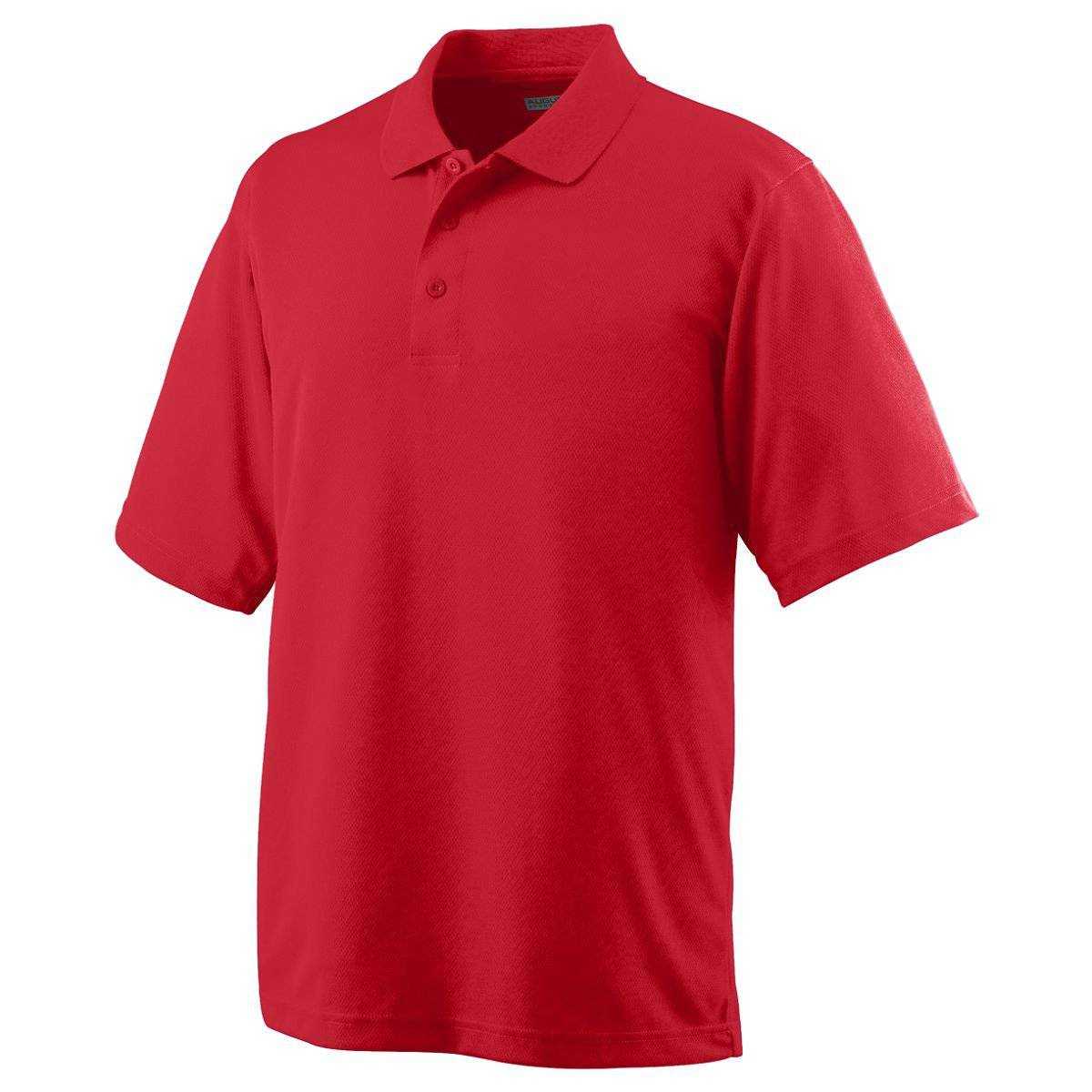 Augusta 5095 Wicking Mesh Sport Shirt - Red - HIT a Double