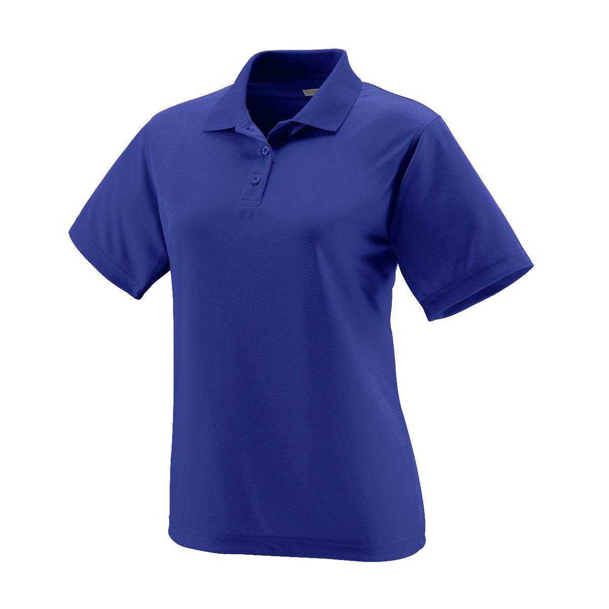 Augusta 5097 Ladies Wicking Mesh Sport Shirt - Purple - HIT a Double