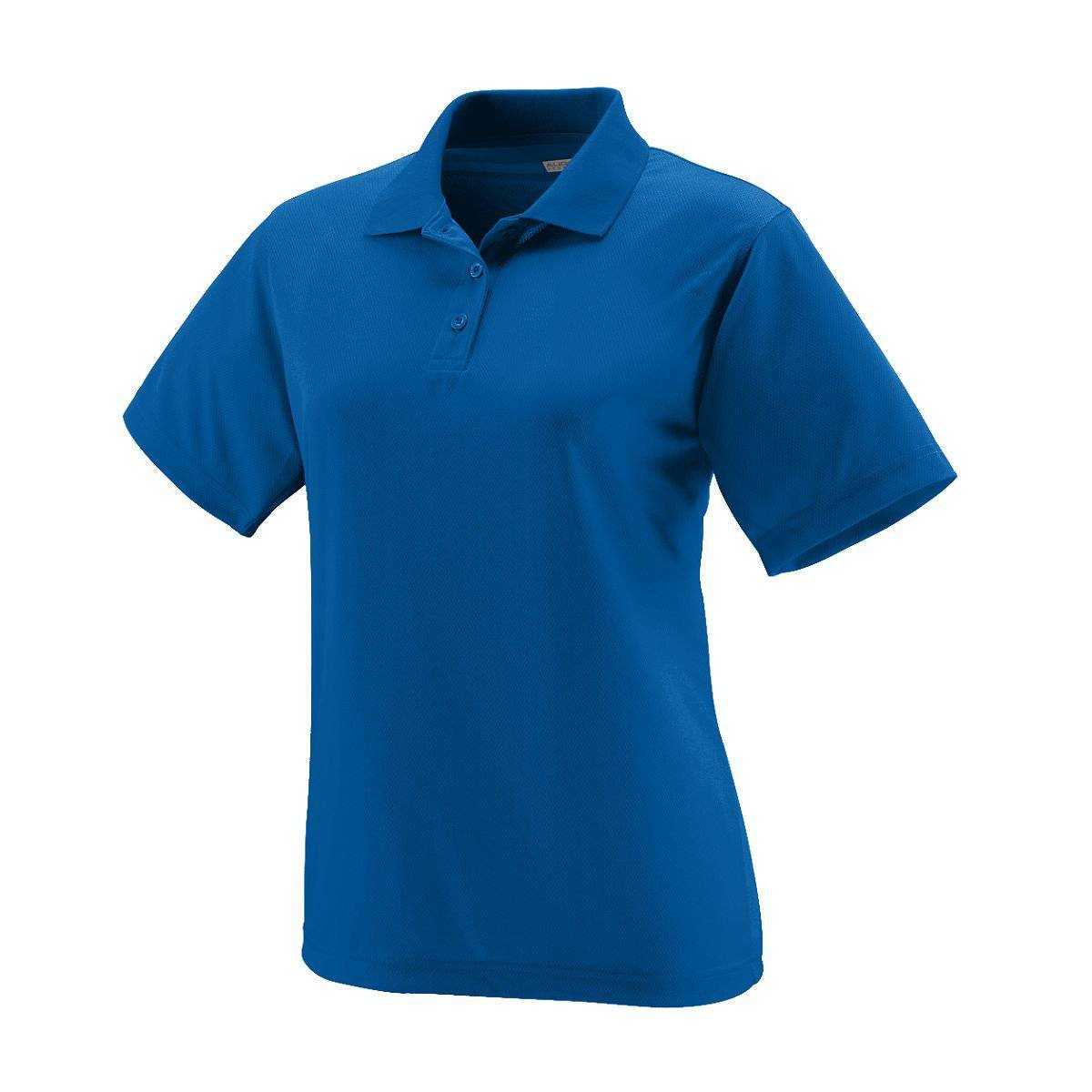 Augusta 5097 Ladies Wicking Mesh Sport Shirt - Royal - HIT a Double