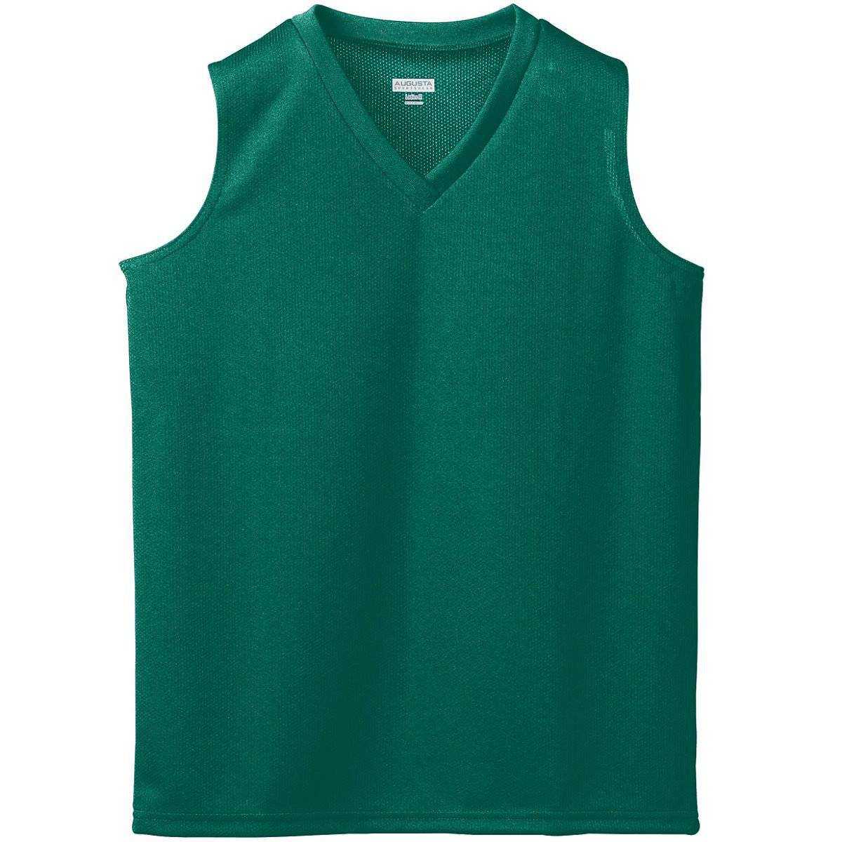 Augusta 525 Ladies Wicking Mesh Sleeveless Jersey - Forest - HIT a Double