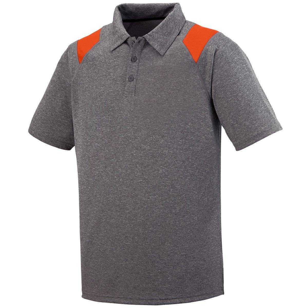 Augusta 5402 Torce Sport Shirt - Dark Gray Orange - HIT a Double
