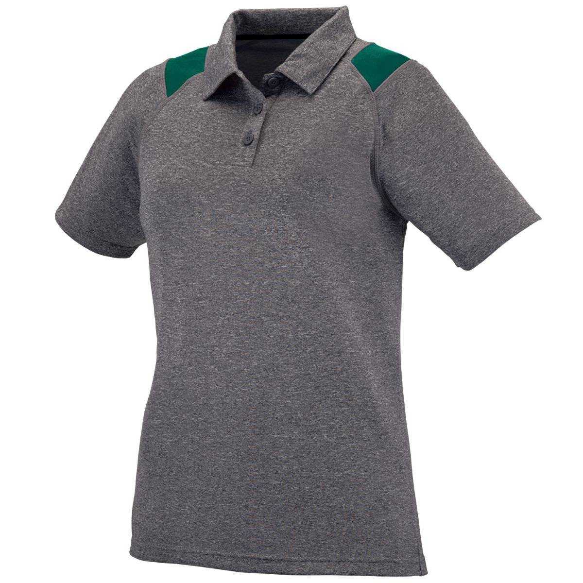 Augusta 5403 Ladies Torce Sport Shirt - Dark Gray Forest - HIT a Double