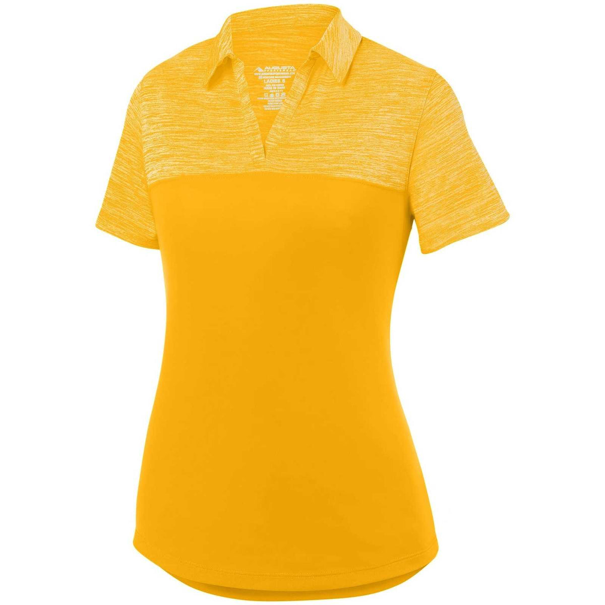 Augusta 5413 Ladies Shadow Tonal Heather Sport Shirt - Gold - HIT a Double
