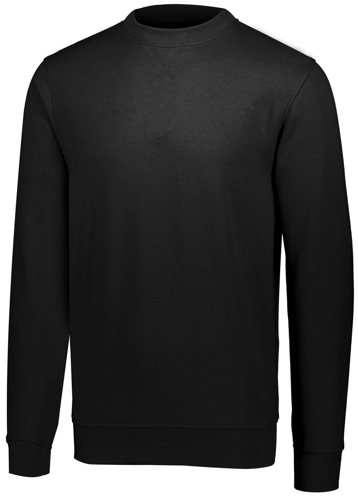 Augusta 5416 60/40 Fleece Crewneck Sweatshirt - Black - HIT a Double