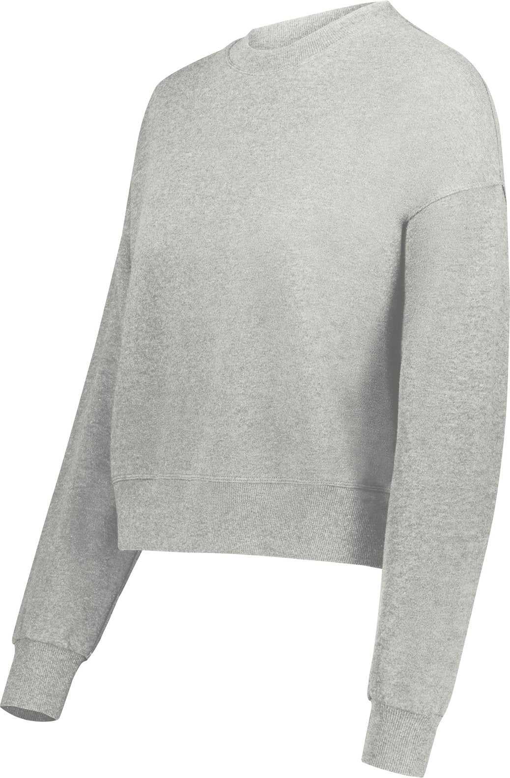 Augusta 5424 Ladies Slouchy Crew - Charcoal Heather - HIT a Double