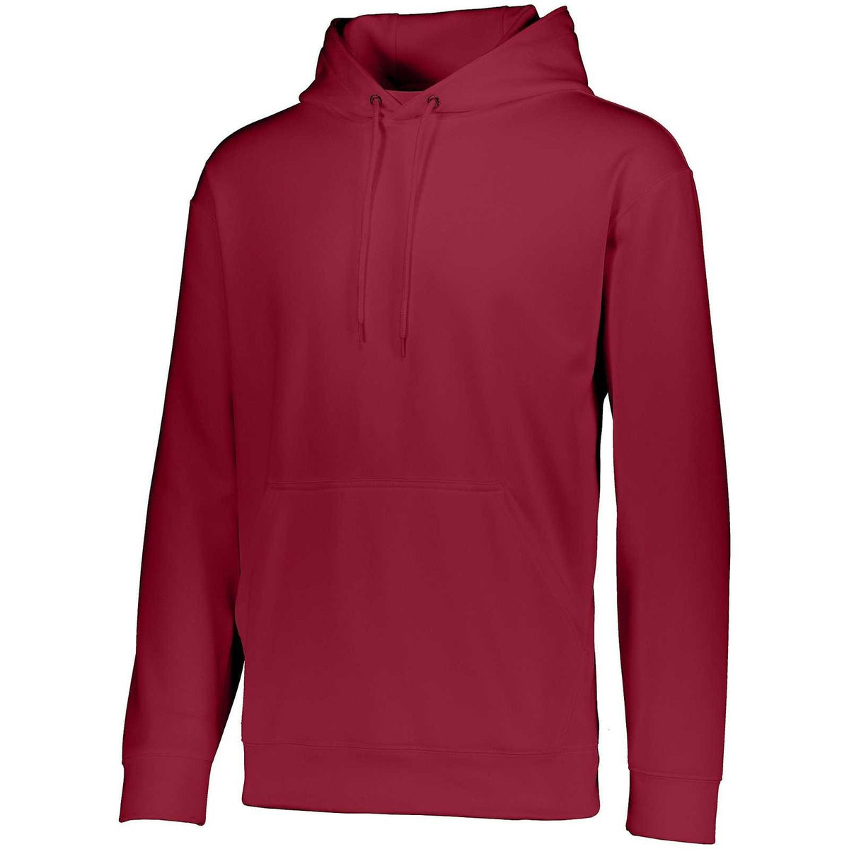 Augusta 5505 Wicking Fleece Hooded Sweatshirt - Cardinal - HIT a Double