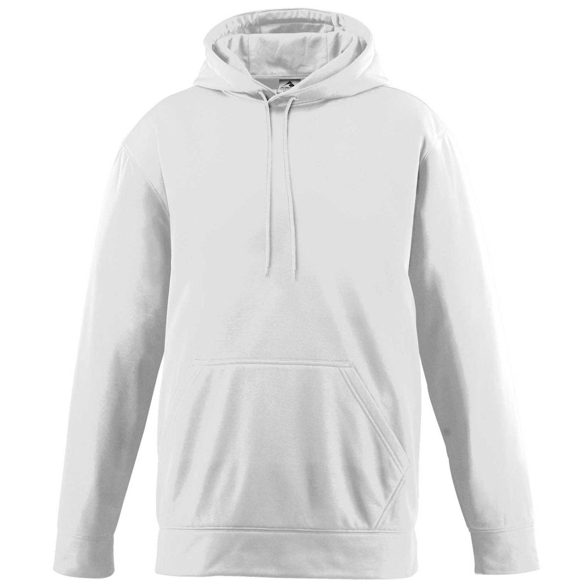 Augusta 5505 Wicking Fleece Hooded Sweatshirt - White - HIT a Double