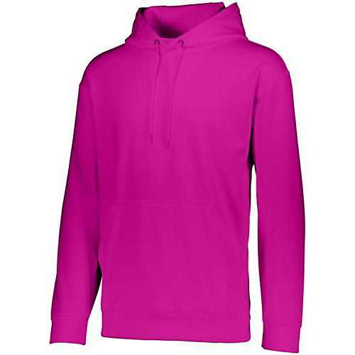 Augusta 5506 Wicking Fleece Hooded Sweatshirt - Youth - Athletic Power Pink - HIT a Double