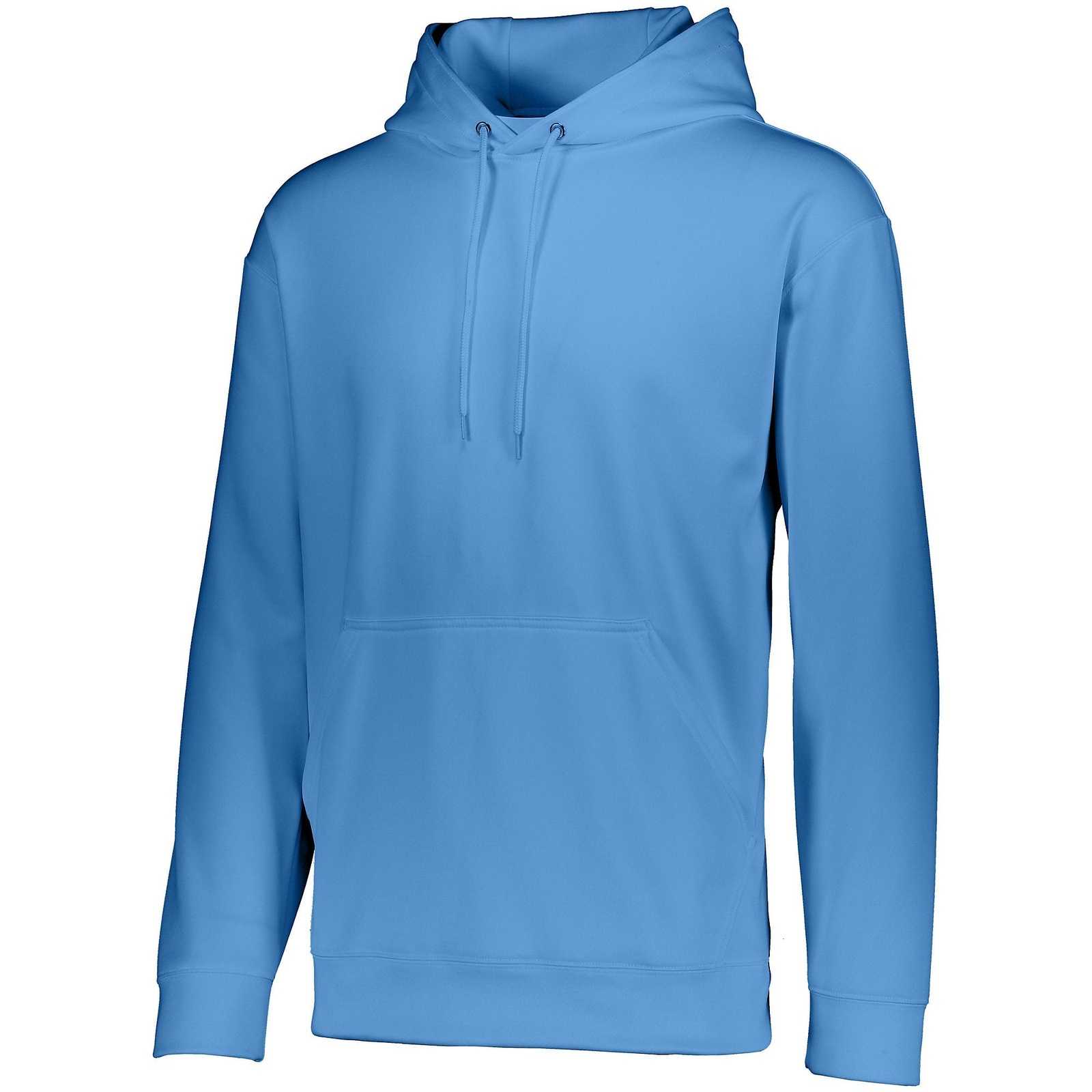 Augusta 5506 Wicking Fleece Hooded Sweatshirt - Youth - Columbia Blue - HIT a Double