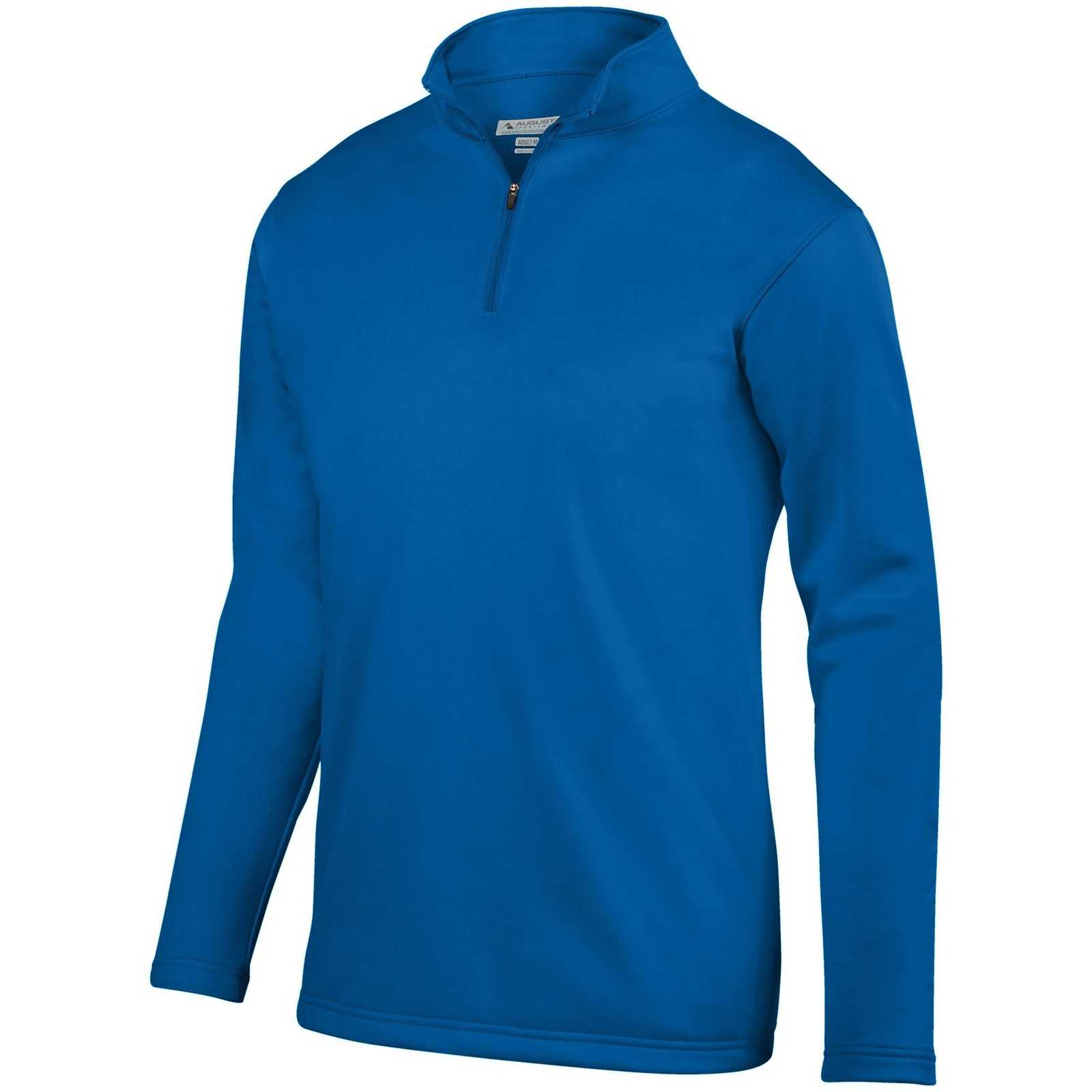 Augusta 5508 Youth Wicking Fleece Pullover - Royal - HIT a Double