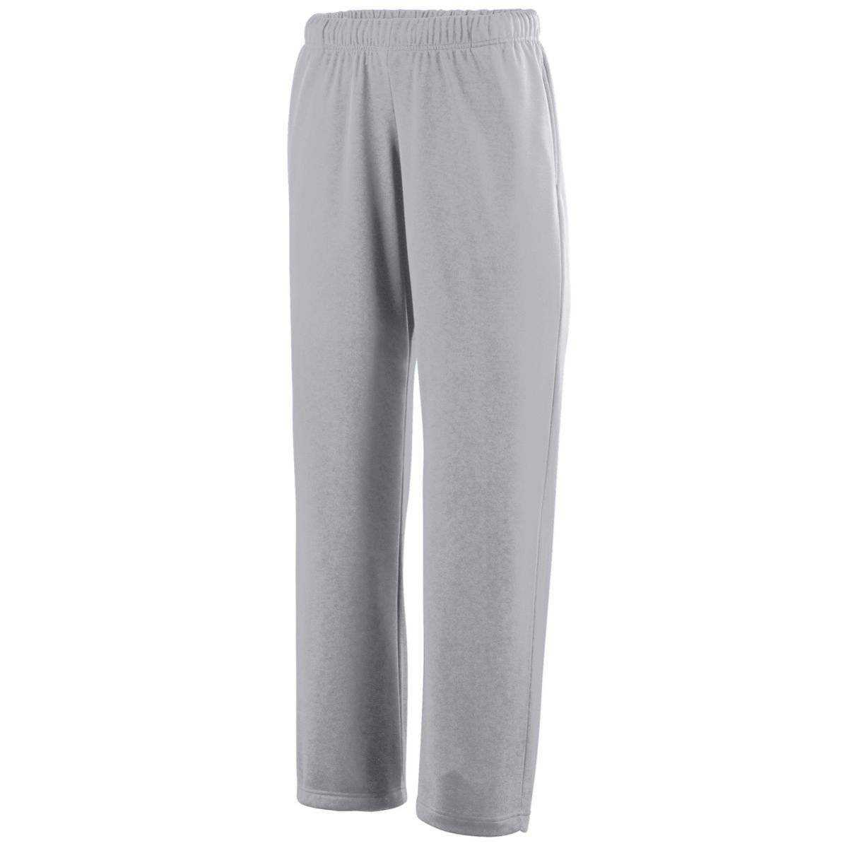 Augusta 5516 Wicking Fleece Sweatpant-Youth - Light Gray Gray - HIT a Double