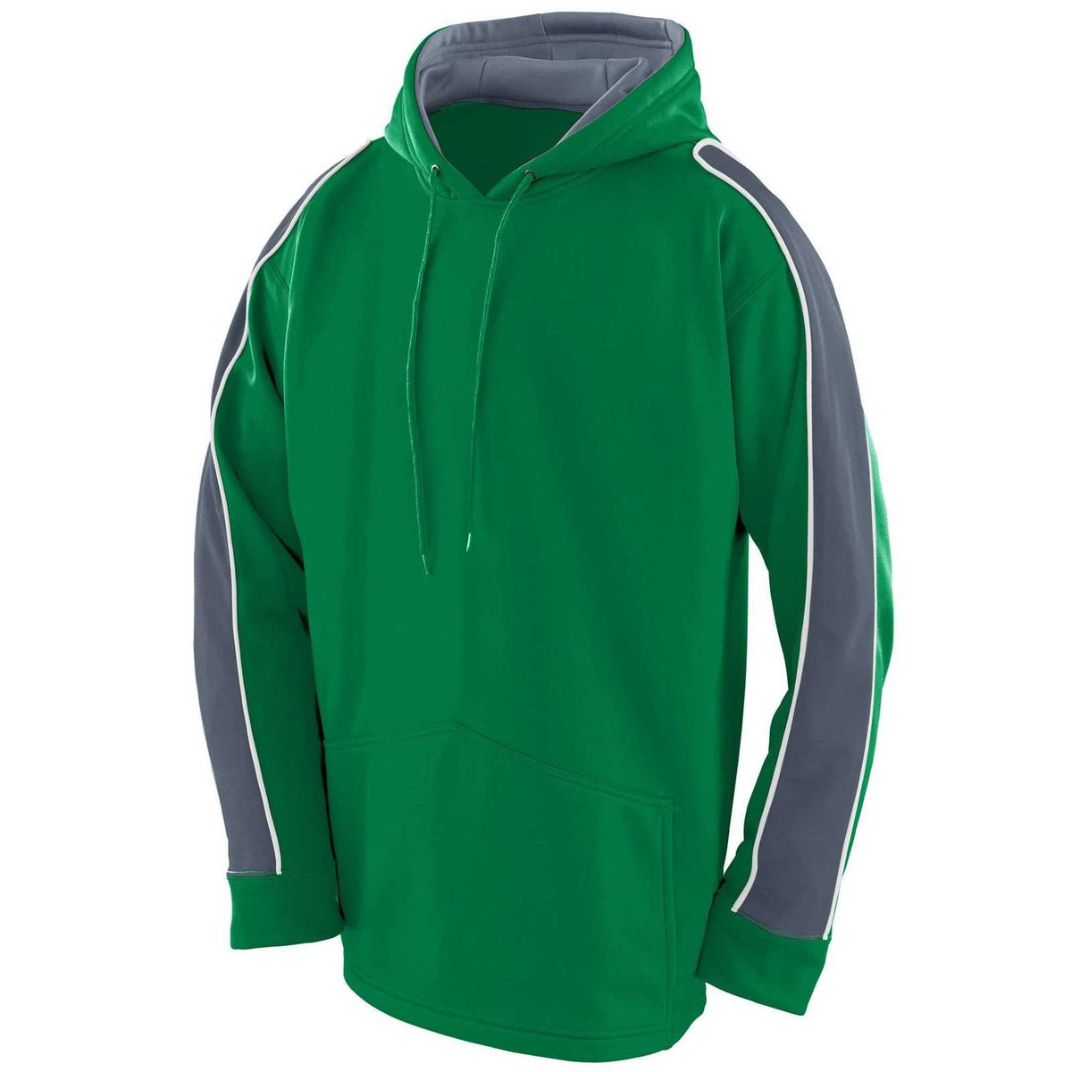 Augusta 5523 Zest Hoody - Kelly Graphite White - HIT a Double
