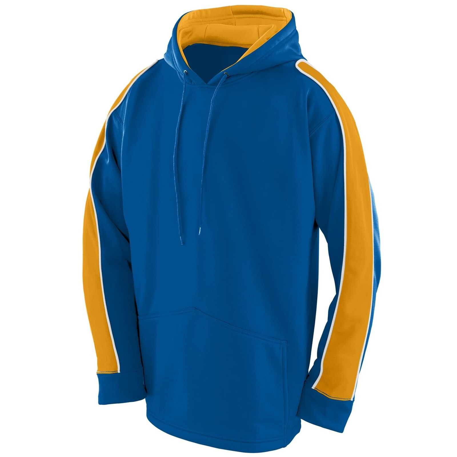 Augusta 5524 Zest Hoody - Youth - Royal Gold White - HIT a Double