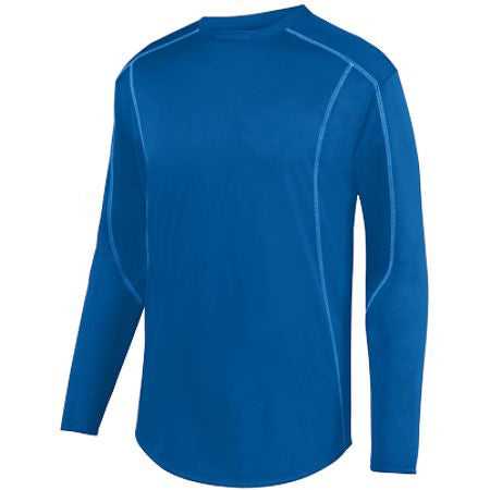 Augusta 5542 Edge Pullover - Royal White - HIT a Double