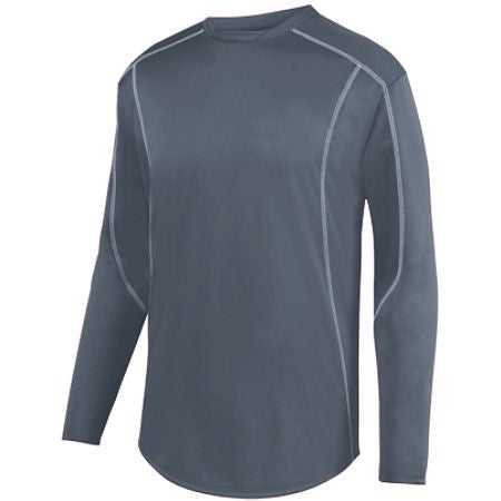 Augusta 5543 Youth Edge Pullover - Graphite White - HIT a Double