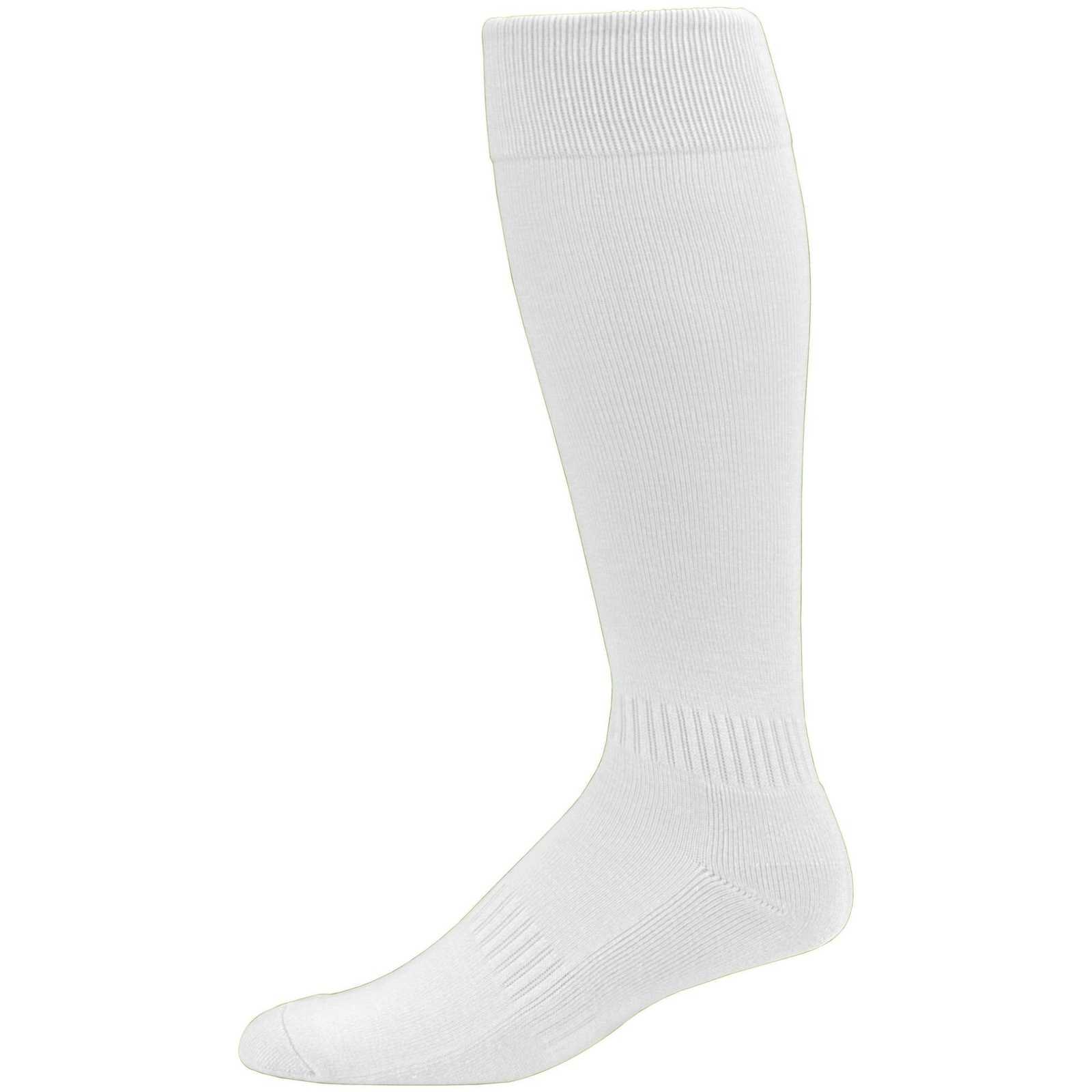 Augusta 6006 Elite Multi-Sport Knee High Socks - White - HIT a Double