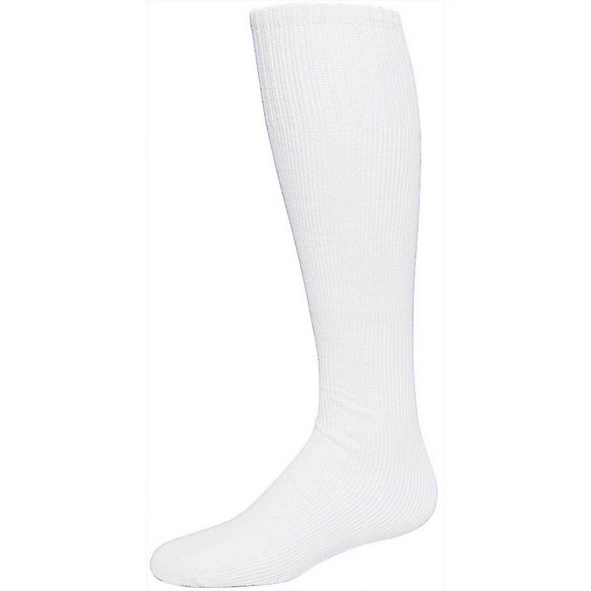Augusta 6020 Game Knee High Socks - White - HIT a Double