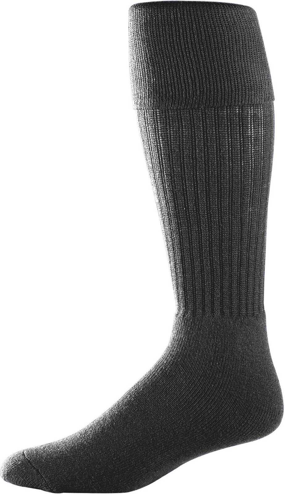 Augusta 6031 Soccer Knee High Socks - Black - HIT a Double