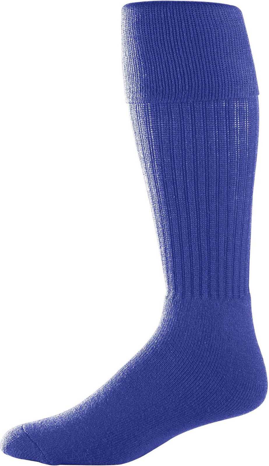 Augusta 6031 Soccer Knee High Socks - Purple - HIT a Double